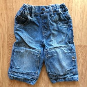 NWOT Bee’s Knees Baby Jeans-Removal Padded Knees for Crawling